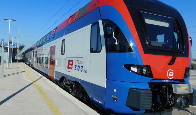 Serbia zakupi 18 kolejnych pociągów od Stadlera, wartość zamówienie wynosi 112,32 mln euro