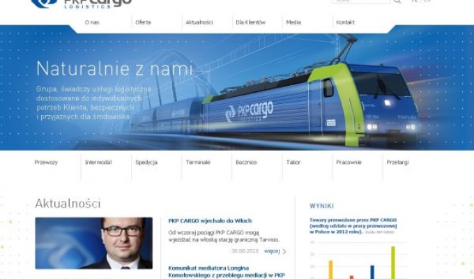 PKP Cargo ma nową stronę www