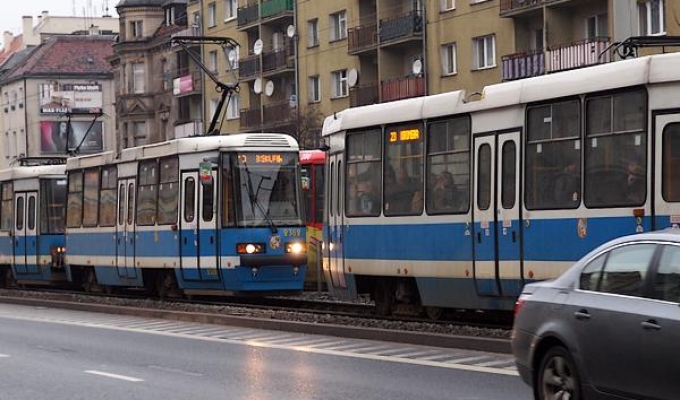 Wrocławskie tramwaje spozycjonowane w sieci